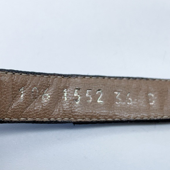 Gucci GG Canvas Ankle Strap Sandal in Black - Picture 10 of 12